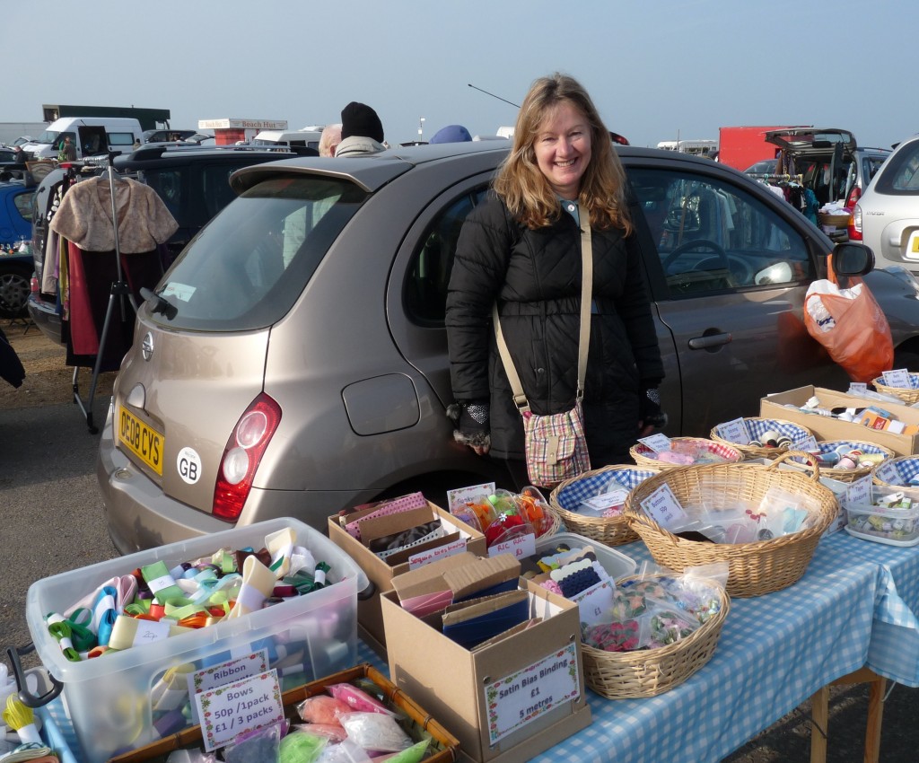 Beachlands, Hayling Island car boot Sewn At Home